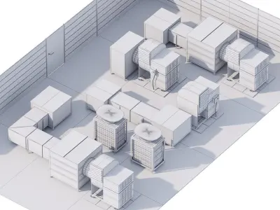 HVAC Roof Technologies 3D model