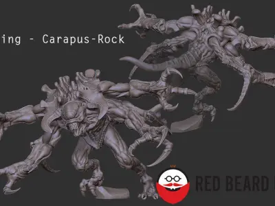 Xenoteras Ripper v2 3D print model