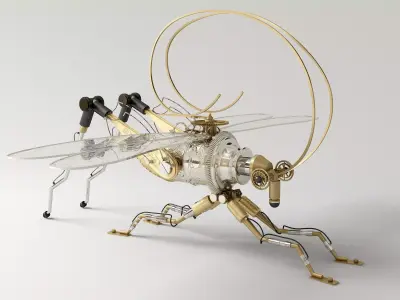 grasshopper spybot 3D model