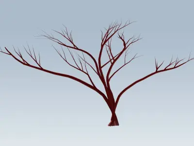 Tree of Steven Universe without leave 3D model