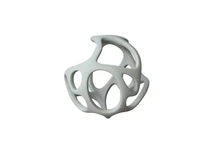 SciFi Cube Object No 34141 Low Poly Shape Texture