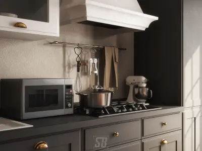 Kitchen Room 3D model purchase
