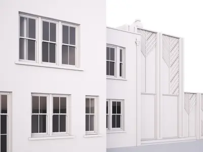 British House Ppiercing Hill 3D model