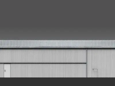 building07 Low-poly 3D model