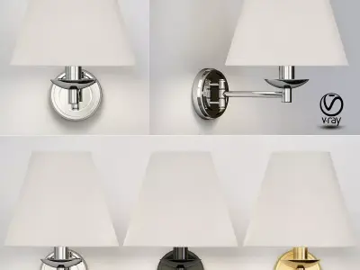 Heathfield Bathroom Light 3D model
