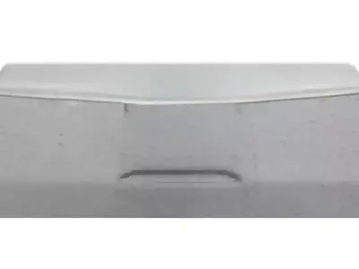 Concrete Pavement Barrier Block Low-poly 3D model