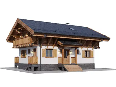 Eco wood v7 3D model