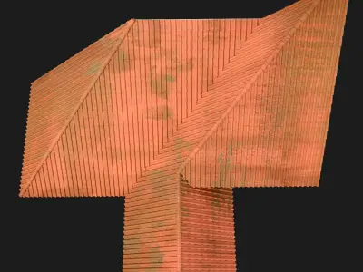 Realistic Roof Collections 23 3D model