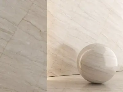 Marble Material and Porcelain Stoneware Tiles - Set 19 Texture