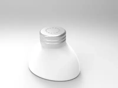 saltshaker light bulb Free 3D model