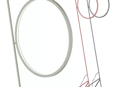 Floor lamp MoonLight 3D model