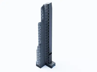 One 57 Low-poly 3D model