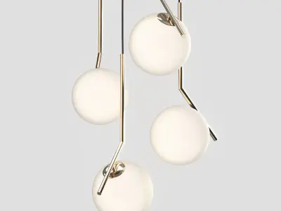 Lampatron Stem - Flos IC Lights Suspension 3D model