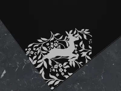 arte veneziana low center table d40 3D model