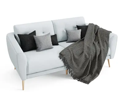 Sofa Zoe Double 3D model
