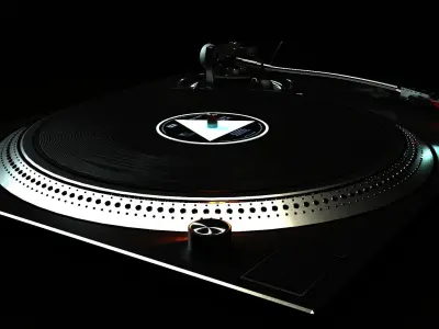 TECHNICS SL-1200 3D model