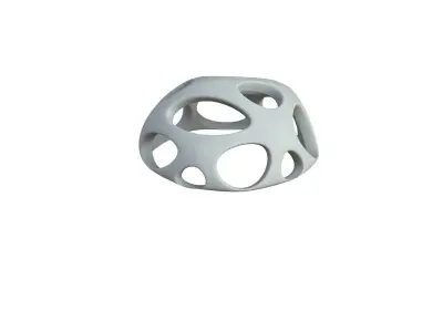 SciFi Cube Object No 52341 Low Poly Shape Low-poly 3D model