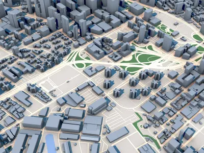 New York City USA 3D model
