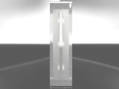 Bathroom Light Vertical 3D model