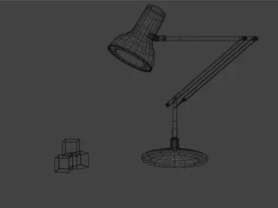 Desk Lamp Free 3D model 3