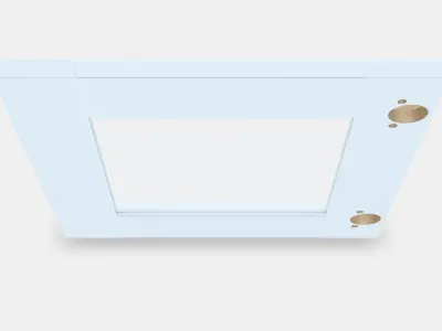 ENKOPING Glass door Low-poly 3D model