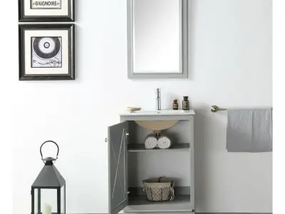 Ternes  Single Vanity Set - 3 Colour 3D model