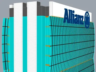 Torre Allianz City Life Milano By Arata Isozaki 3D model