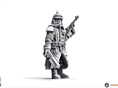 Valour Korps - Sergeant Bernhard 3D print model