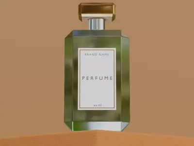 PERFUME MODELING AND LIGHTING SET 3D model 3D model