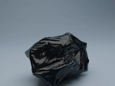 Trashbag - Medium Low-poly 3D model