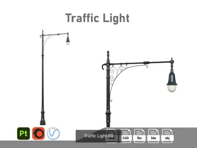 Traffic Lights Collection 3D Model Pack
