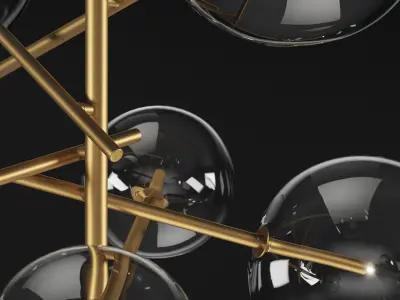 Massimo Castagna Bolle Lamp 3D model