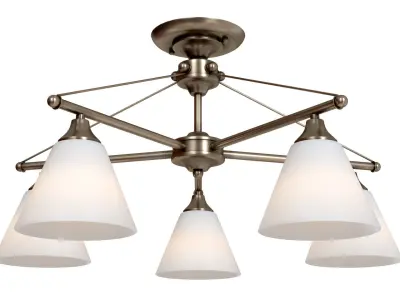 Ceiling chandelier Copter A3208PL-5AB 3D model