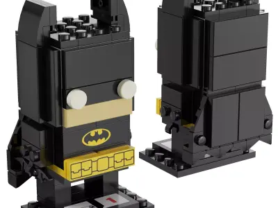 Lego BrickHeadz - 41585 Batman 3D model