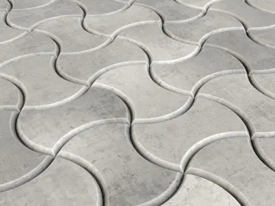 Paving color lecalo n3 3D model