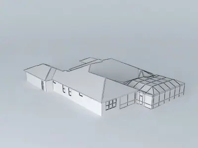 Florida House Free 3D model