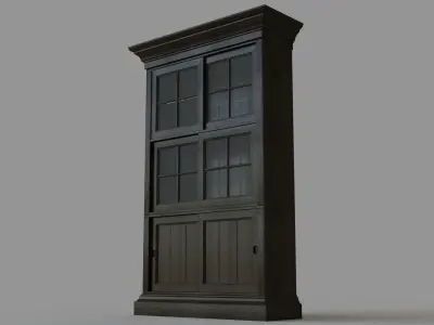 Modern Hutch 3D model