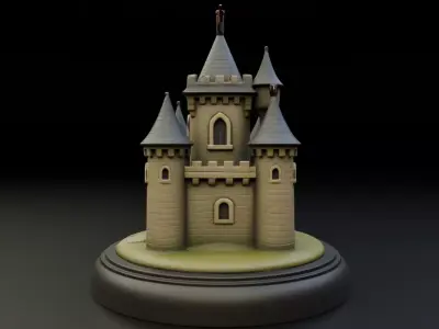 castle 3D print model