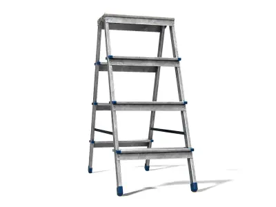 Ladder 01 PBR Low-poly 3D model