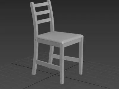 3dsmax parametric chair  Free 3D model