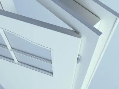 White Door 45 3D model