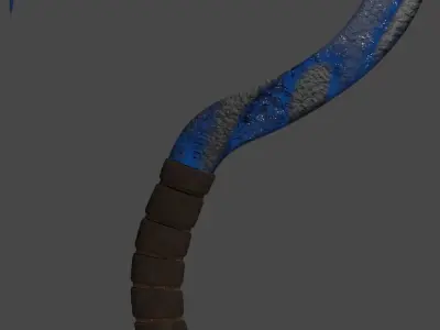 Greek Mythology - Cronus Sickles 3D Model Pack