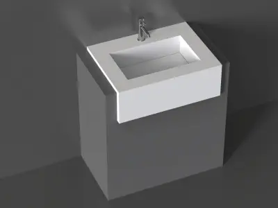 Basin Sink 12 3D model