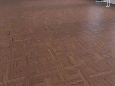 Parquet - Laminate - Wooden floor Low-poly 3D model 31
