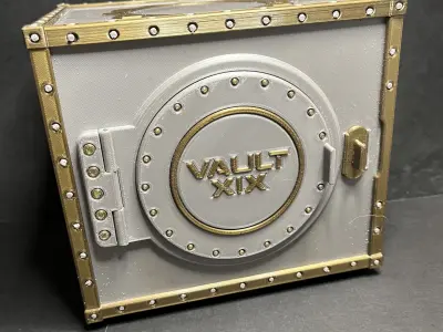 The Vault Magnetically Locked Trinket Safe 3D print model