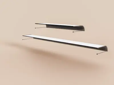 Exterior Awning Type C Set of 2 Low-poly 3D model