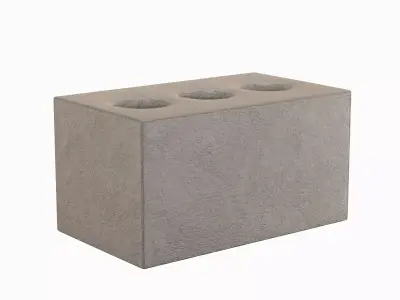 Concrete Brick 05 Low-poly 3D model