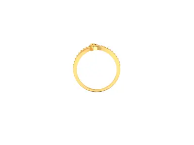 Women Ring  Render 3dm STL OBJ FBX Details 3D print model 41