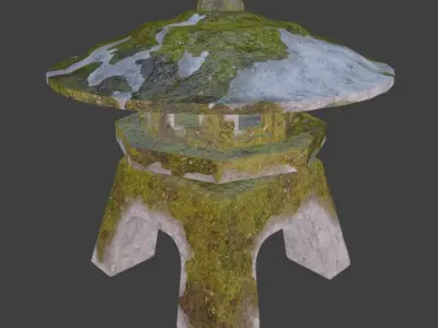 Chinese lantern big 3D model