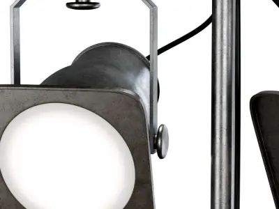 Floor spotlight  3D model